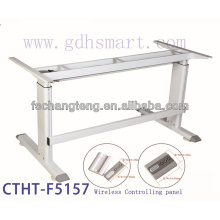 Tvarditsa mueble de mesa de oficina ajustable en altura con control inalámbrico de China con 2 orillas solo 1 motor por transmisión coaxial